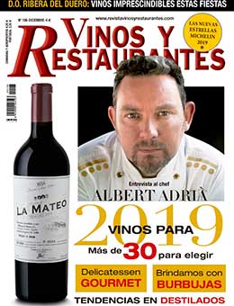 Vinos y Restaurantes diciembre 2018