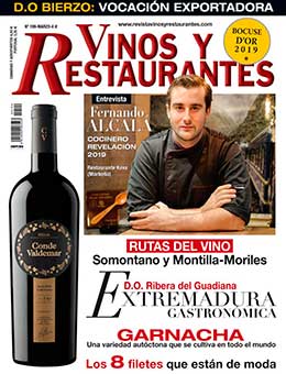 Vinos y Restaurantes marzo 2019